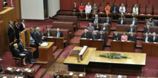 The development of semi-parliamentarism in Australia