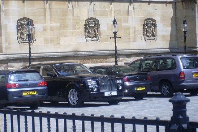 Lord Sugar, a Business Tsar in the previous Labour Government, parked in the House of Lords (Credit: Sehar Mahmood, CC BY)
