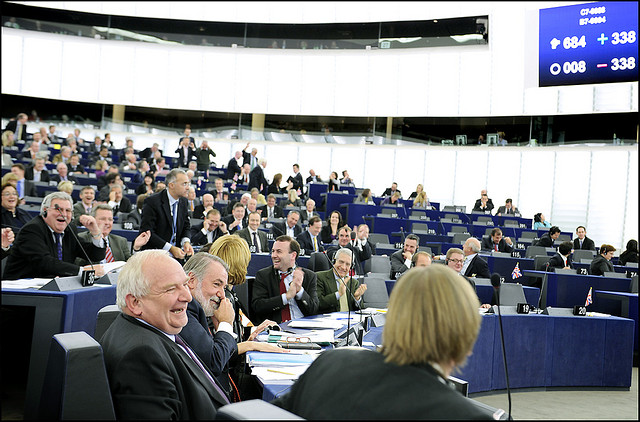 A vote in the European Parliament on Freedom of Information(Credit: European Parliament CC by 2.0)