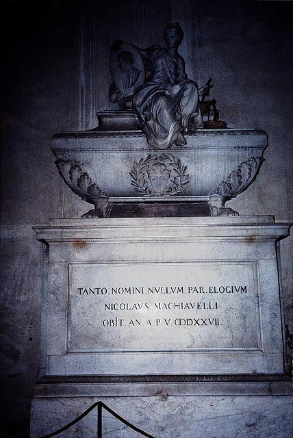Machiavelli's tomb (Credit, Trp0, CC BY 2.0)