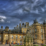 Edinburgh's Holyrood Castle, opposite the Scottish Parliament (Credit: vgm8383, CC BY NC 2.0)