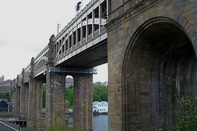 Newcastle's High Level Bridge (Credit: Jason M Kelly, CC BY 2.0)