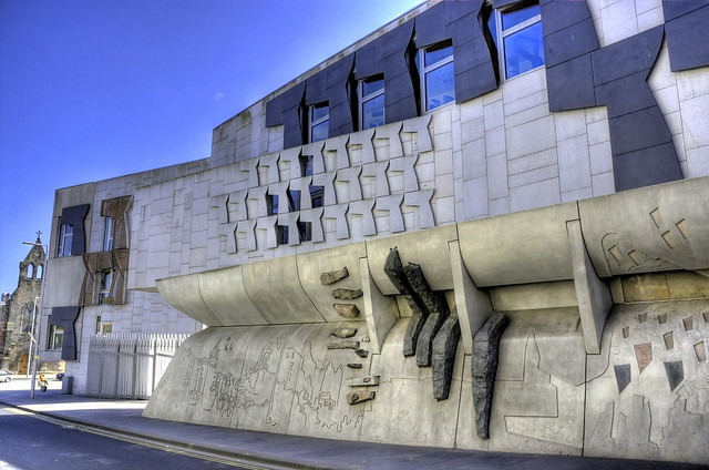 The Scottish Parliament (Credit: Wojtek Gurak, CC BY NC 2.0)