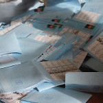 Ballot Papers at an Afghan Polling Station