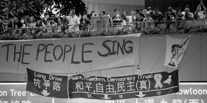 Umbrella Revolution. Photo Credit: Willy AuYeung. CC BY-SA