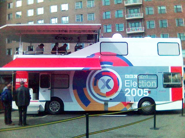 bbc election bus