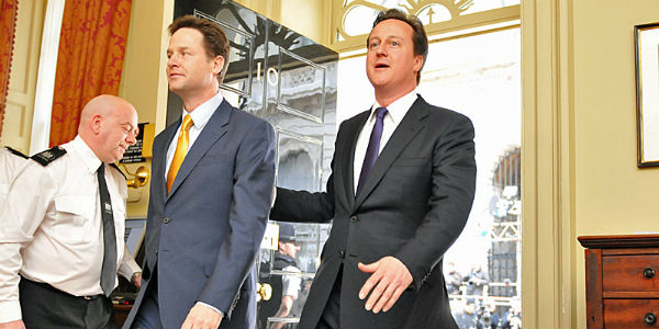 nick clegg david cameron