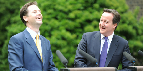 nick clegg david cameron