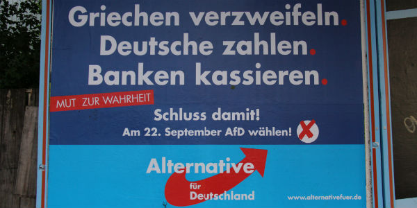 AfD poster