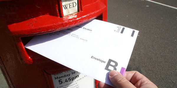 postal vote postbox