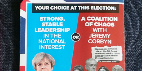 conservative leaflet