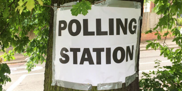 tree polling station