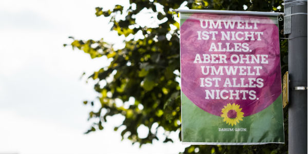 greens poster germany