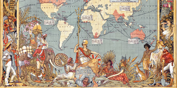 british empire map