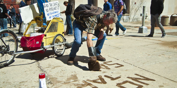 tar sands protest